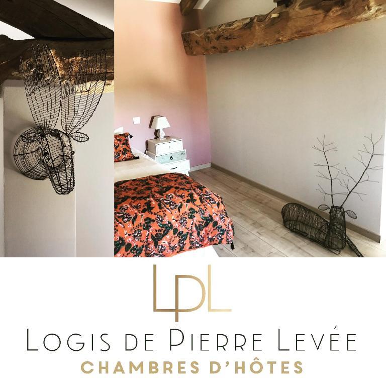 Bed and Breakfast Logis De Pierre Levee Bessines Exteriér fotografie