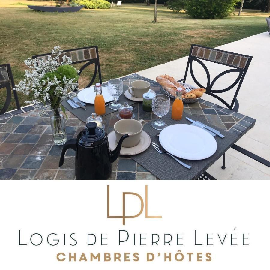 Bed and Breakfast Logis De Pierre Levee Bessines Exteriér fotografie